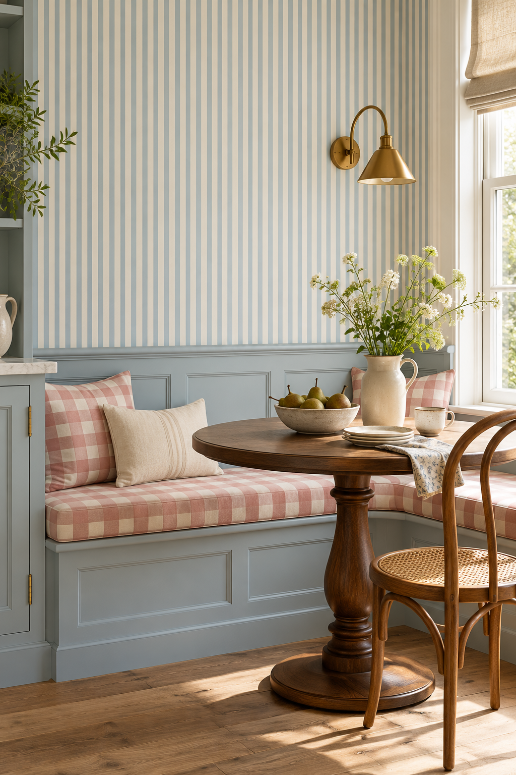 Stripes & Checks Wallpaper