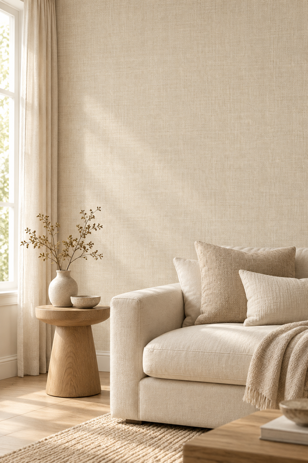 Neutral & Textured Wallpaper