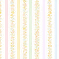 Garden Row Stripe (Large) Wallpaper