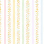 Garden Row Stripe (Large) Wallpaper