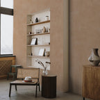 Peach Plaster Effect Wallpaper – Camila