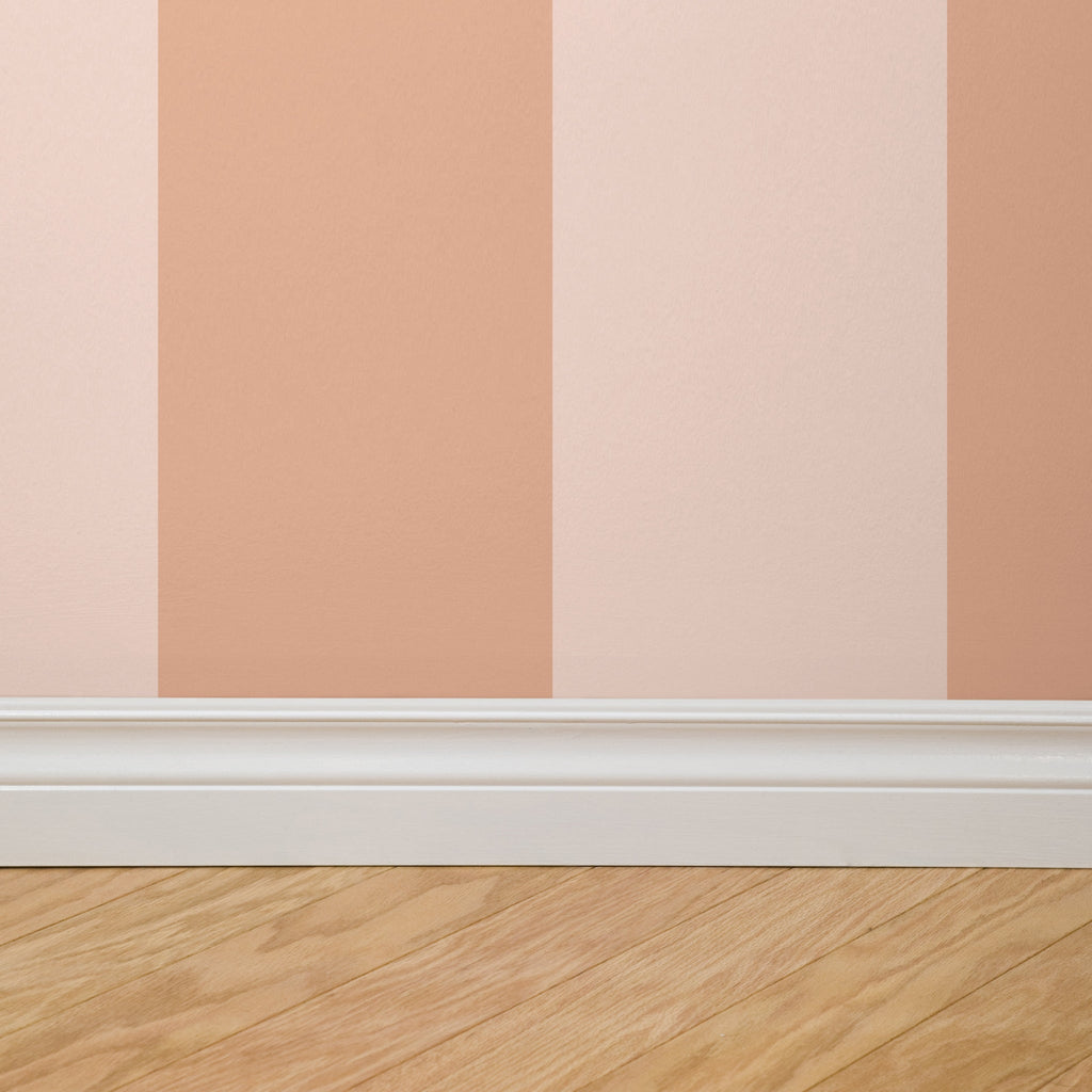Simply Stripes (Peach) Wallpaper