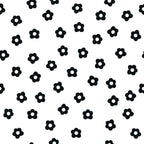 Daisy Dot (Black) Wallpaper