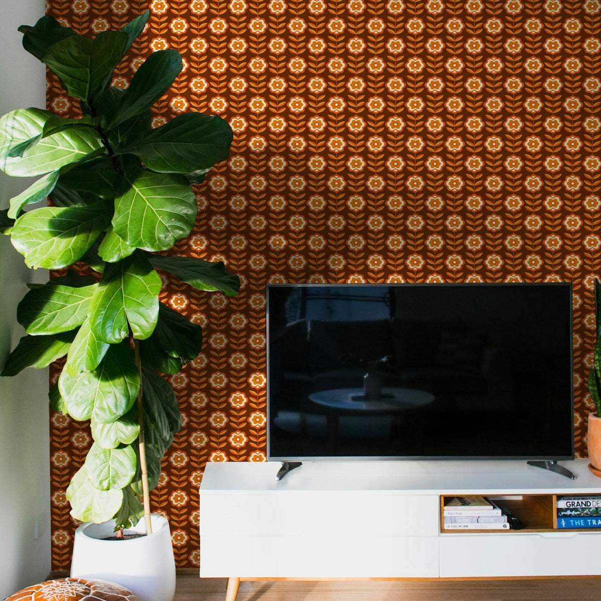 Groovy scalloped blooms