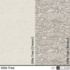 Ollie Tree (Cream) Wallpaper