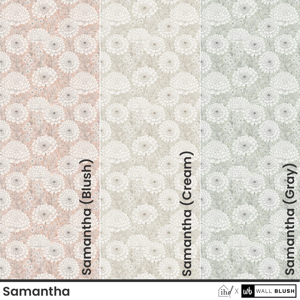 Samantha (Blush) Wallpaper