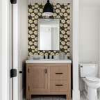Dark Peony Floral Wallpaper – Moonlight Blooms