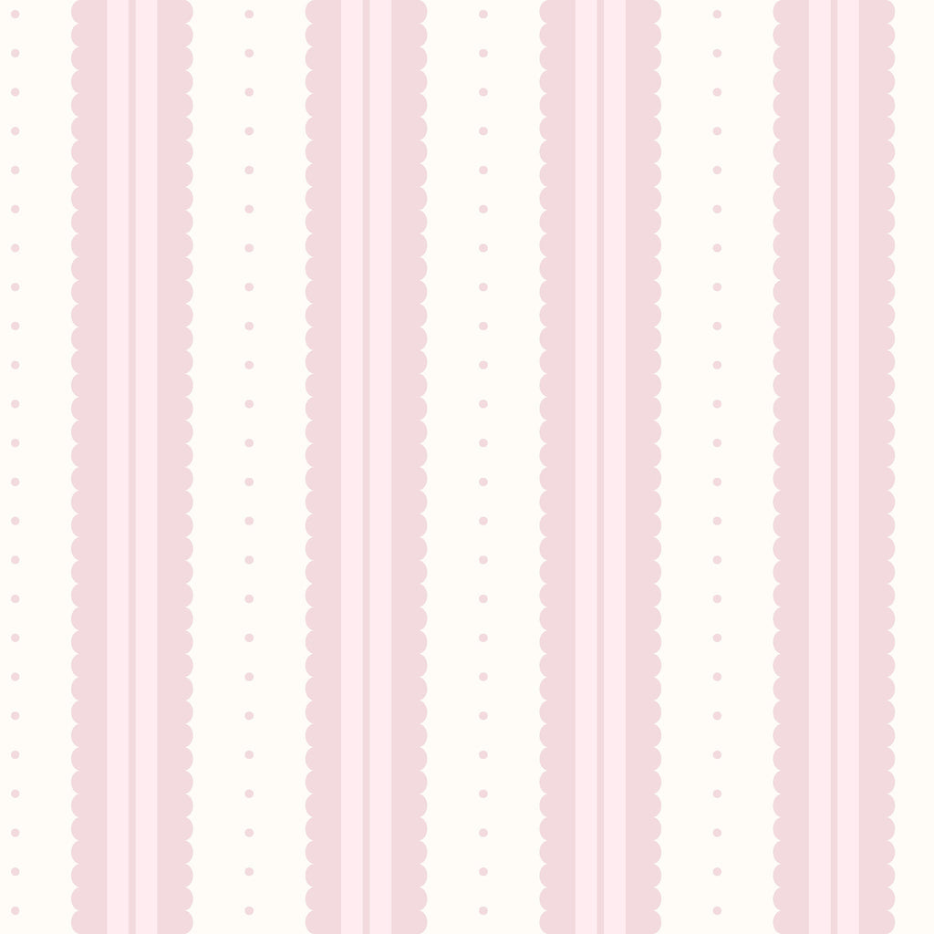 Petal Soft Scallops (Pink) Wallpaper