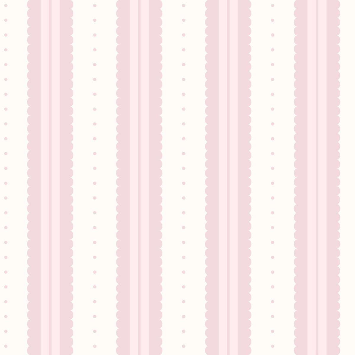 Petal Soft Scallops (Pink) Wallpaper