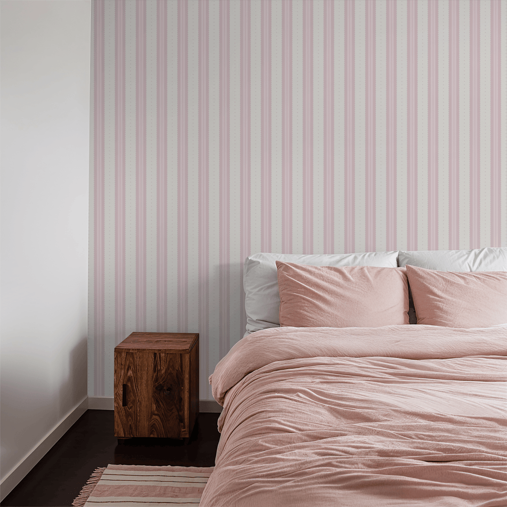 Petal Soft Scallops (Pink) Wallpaper