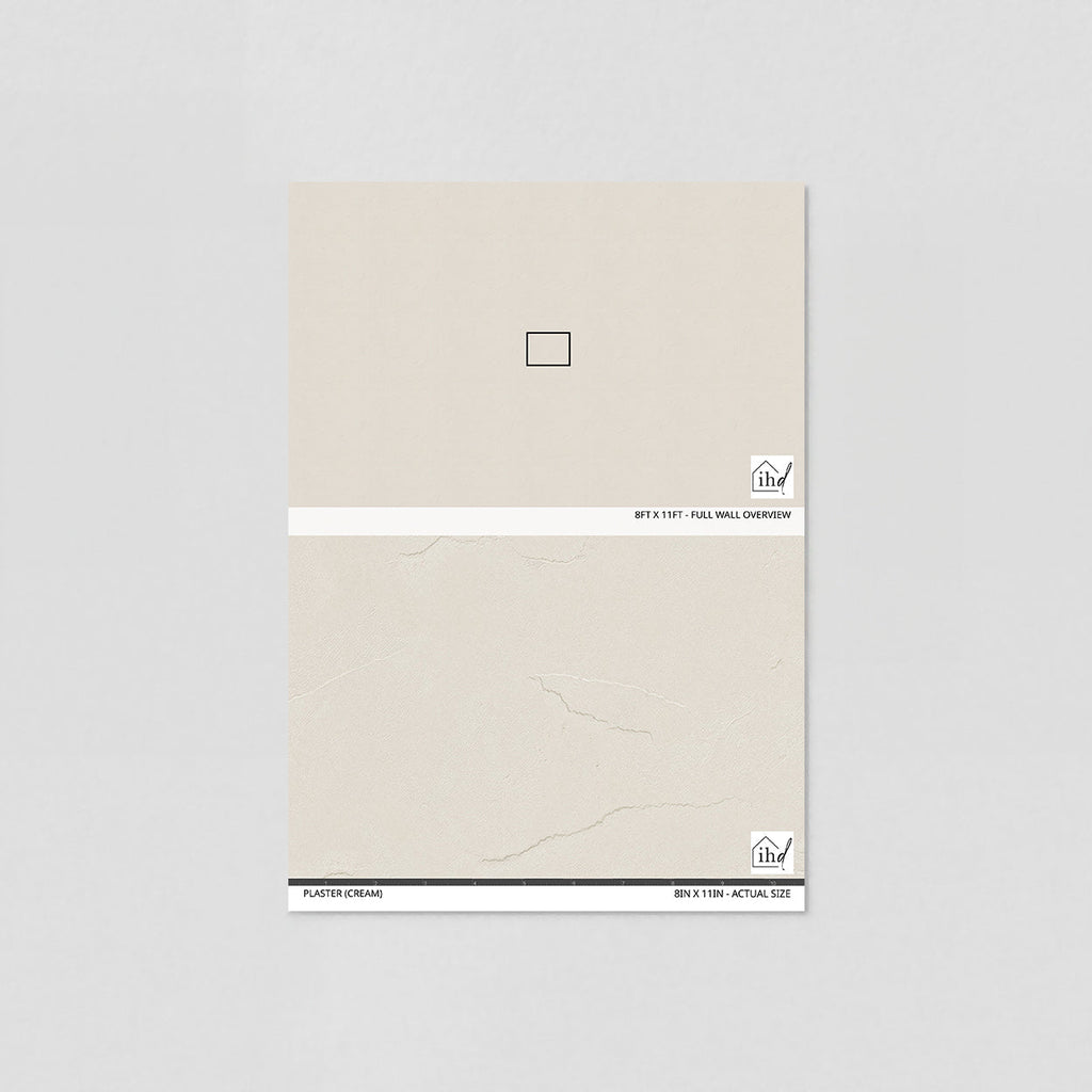 Plaster (Cream) Wallpaper
