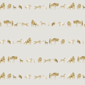 Watercolour Safari Animal Wallpaper – Wild Child