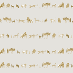 Watercolour Safari Animal Wallpaper – Wild Child