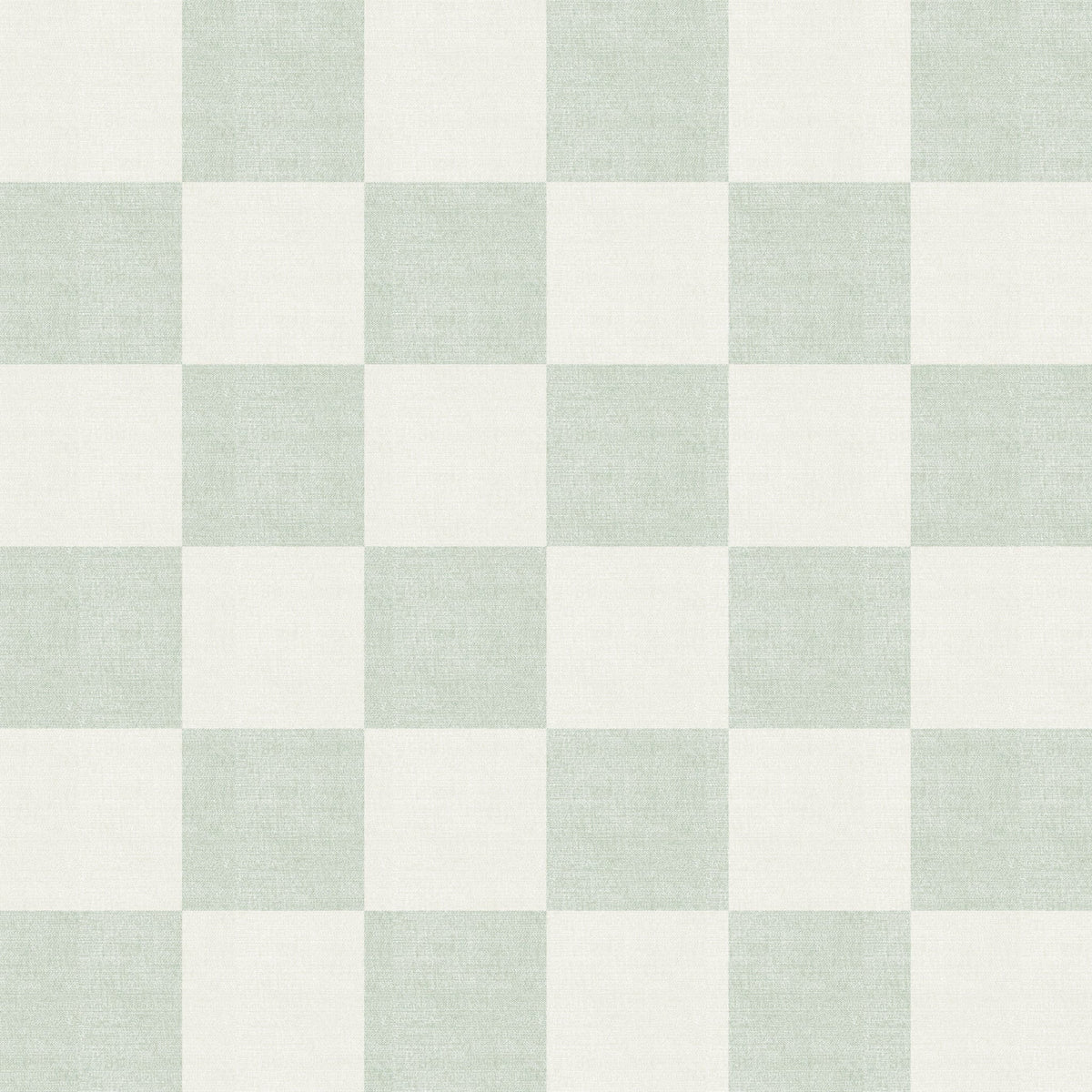 Woven Check (Light Green) Wallpaper
