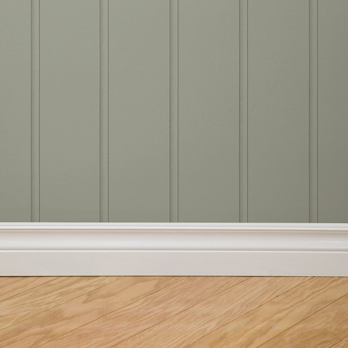 Beadboard (Green) Wallpaper