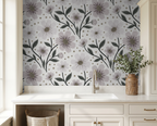 Bloom Valley (Grey) Wallpaper