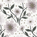 Bloom Valley (Grey) Wallpaper