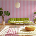 Rosewater Stripe Wallpaper