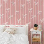 Mackenzie's Ribbons & Bows Wallpaper