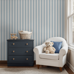 Petal Soft Scallops (Blue) Wallpaper