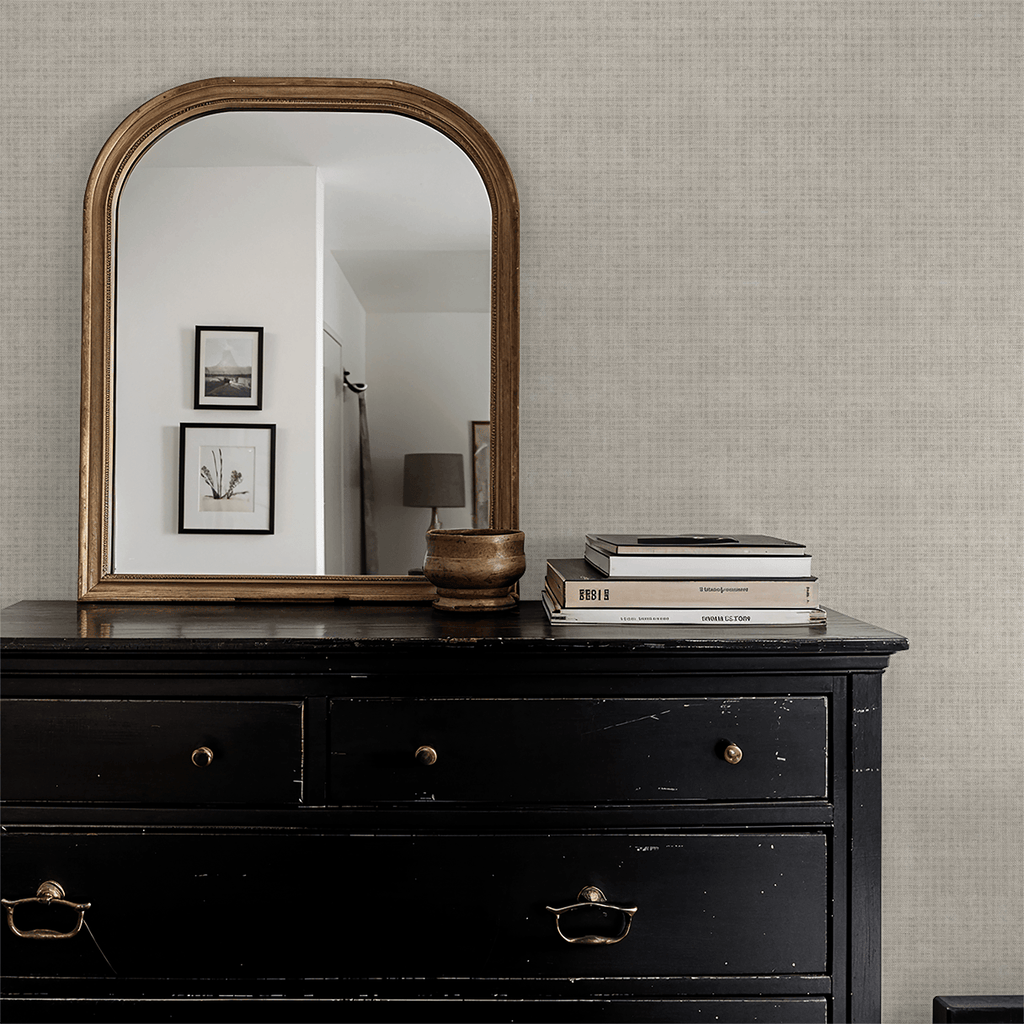 Simply Woven Linen Wallpaper