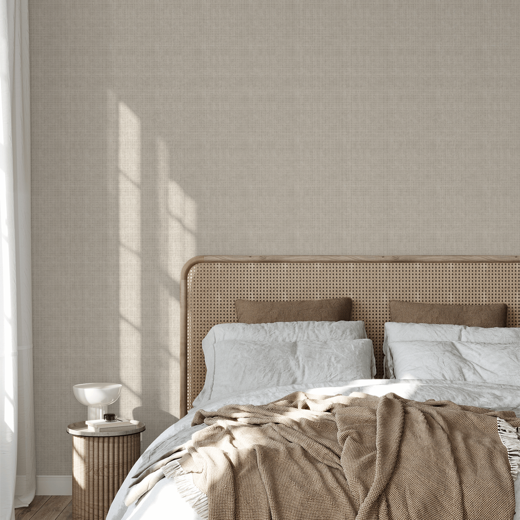 Simply Woven Linen Wallpaper