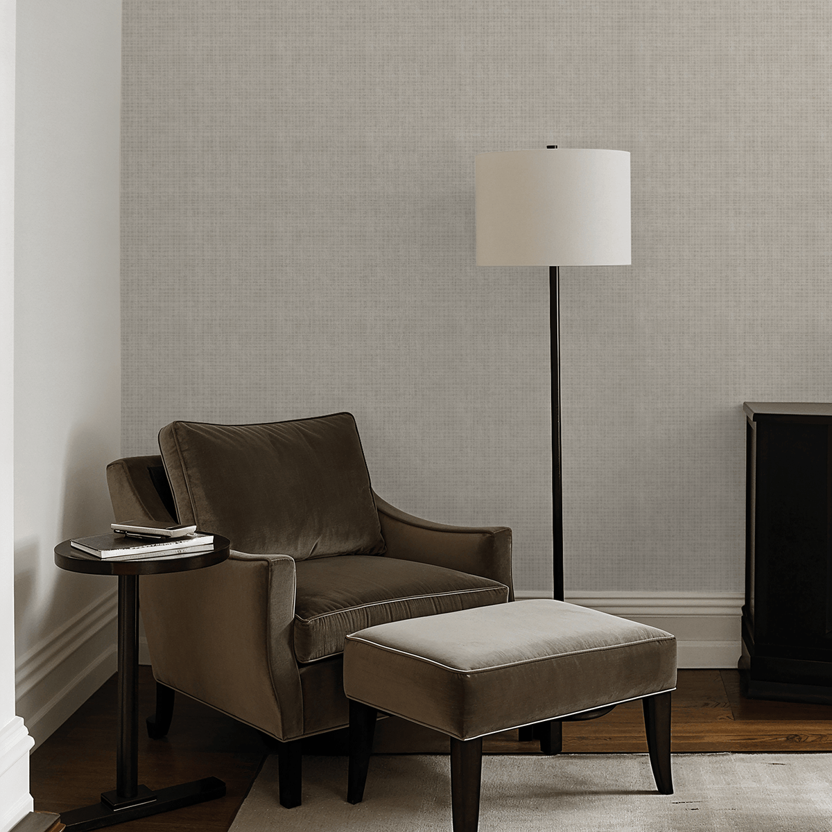 Simply Woven Linen Wallpaper