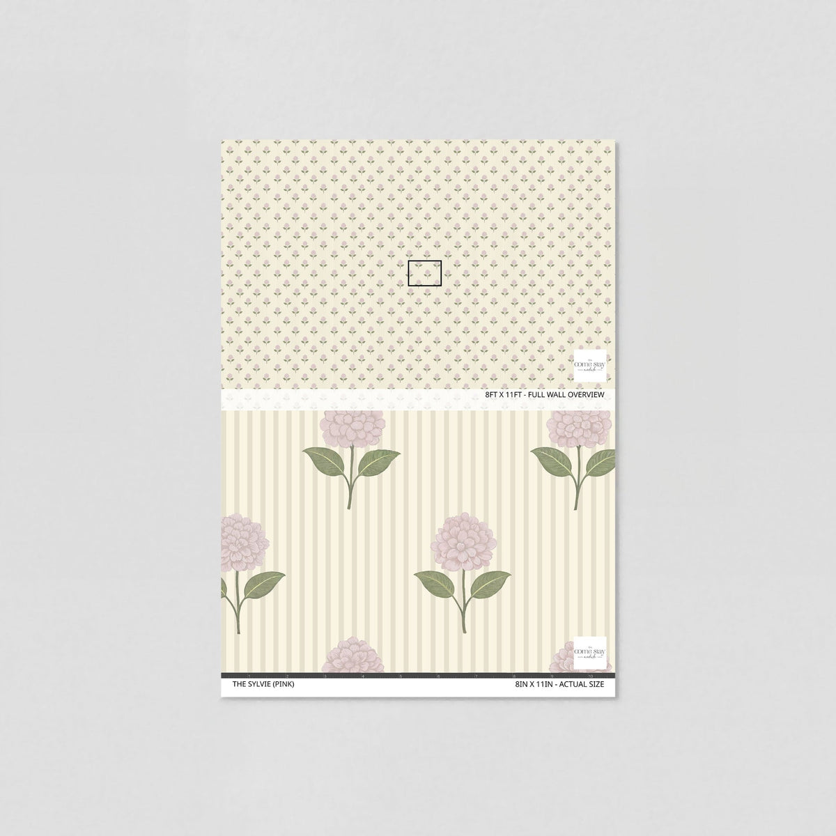 The Sylvie (Pink) Wallpaper