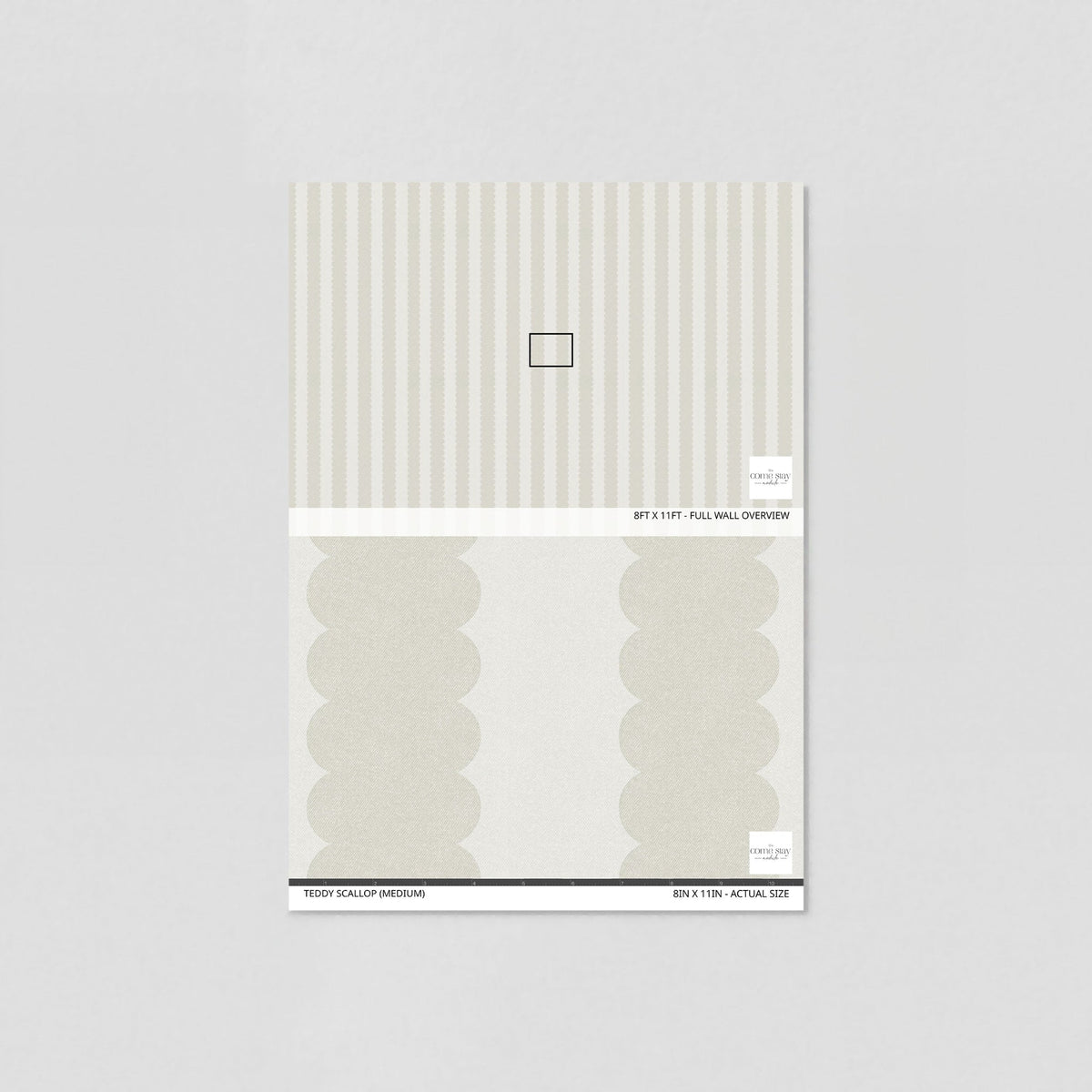Teddy Scallop (Medium) Wallpaper