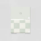Woven Check (Light Green) Wallpaper