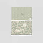 Poppy Honeysuckle Small (Cream) Wallpaper