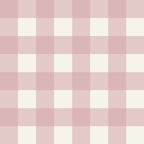 Simply Gingham Large (Mauve) Wallpaper