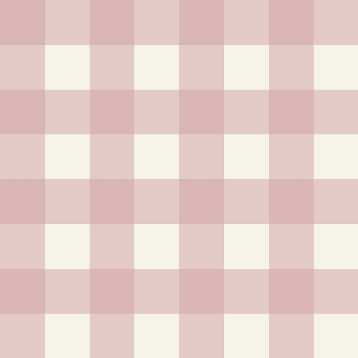 Simply Gingham Large (Mauve) Wallpaper